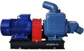 Самовсасывающий дренажный насос Ампика АНС-60 с 5,5 кВт