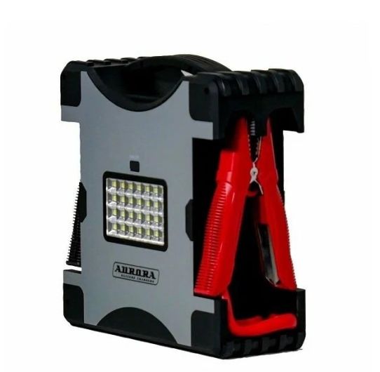 Пусковое устройство 24В, ток от 1500А до 3000А, Power Bank 64000мАч с LED фонариком Aurora ATOM 64 27123