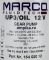 Шестеренчатый насос для масла 12В UP3/OIL Шестеренчатый насос для масла 12В UP3/OIL