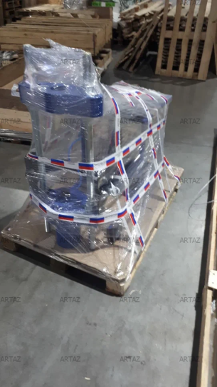 Выпрессовщик шкворней 100 тонн гидравлический шкворнедав для грузовиков на тележке ARTAZ ВШ95-300М