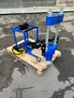 Выпрессовщик шкворней 70 тонн пневмогидравлический шкворнедав для грузовиков на тележке ВШ70-300М Выпрессовщик шкворней 70 тонн пневмогидравлический шкворнедав для грузовиков на тележке ВШ70-300М