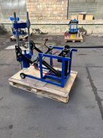 Выпрессовщик шкворней 70 тонн гидравлический шкворнедав для грузовиков на тележке ВШ70-400М с ручным насосом Выпрессовщик шкворней 70 тонн гидравлический шкворнедав для грузовиков на тележке ВШ70-400М с ручным насосом