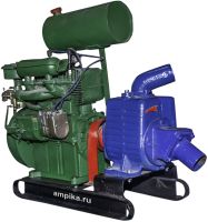 Самовсасывающий дренажный насос Ампика АНС-60Б с УД-2 (с хранения)