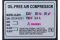 Поршневой компрессор 24 л, 135 л/м, 220В, 0.75 кВт, коаксиальный (прямой), безмасляный Remeza СБ4/С-24.OLD10