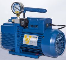 Двухступенчатый вакуумный насос Value v-i220sv 51 л/м 15 мкр. c обратным клапаном и вакуумметром Двухступенчатый вакуумный насос Value v-i220sv 51 л/м 15 мкр. c обратным клапаном и вакуумметром