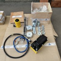 Выпрессовщик сайлентблоков гидравлический 20 тонн для грузовых авто Титан ТТН-20П с пневмогидравлическим насосом Выпрессовщик сайлентблоков гидравлический 20 тонн для грузовых авто Титан ТТН-20П с пневмогидравлическим насосом