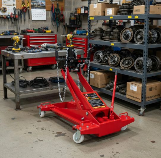 Домкрат трансмиссионный 2т подкатной для кпп Torin TE20002