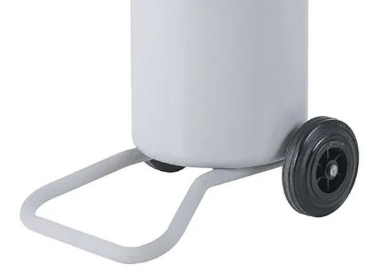 Нагнетатель смазки ручной, емкость 14 л, производительность 0.3 л/мин, передвижной на колесах DMECL K50300