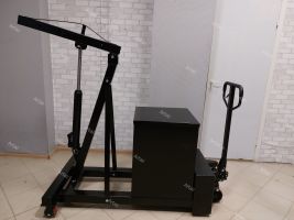 Гидравлический кран с противовесом 1 т AR1000 передвижной Гидравлический кран с противовесом 1 т AR1000 передвижной