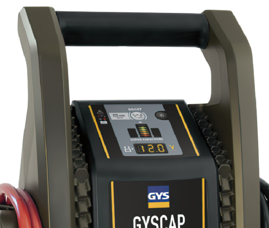 Пусковое устройство безбатарейное 12В пусковой ток от 1600A до 9000A профессиональное GYSCAP 680E GYS 026773