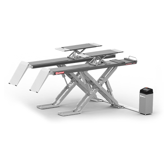 Подъемник ножничный 5.5т 380В для автосервиса и сход-развала BRIGHT GAMMA 550/WT52 электрогидравлический