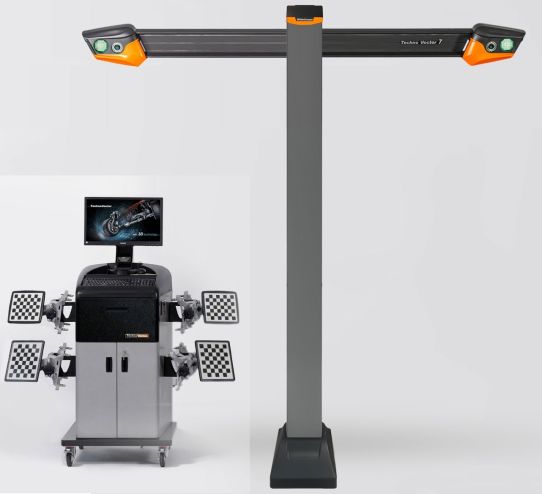 Легковой комплект для сход-развала Техносоюз до 24 дюйма TS5.5D-4L+T 7212 TAB грузоподъемность 5.5т
