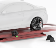 3D стенд для измерения углов развала и схождения колесLaunch SmartSafe WA613-С + захваты за резину