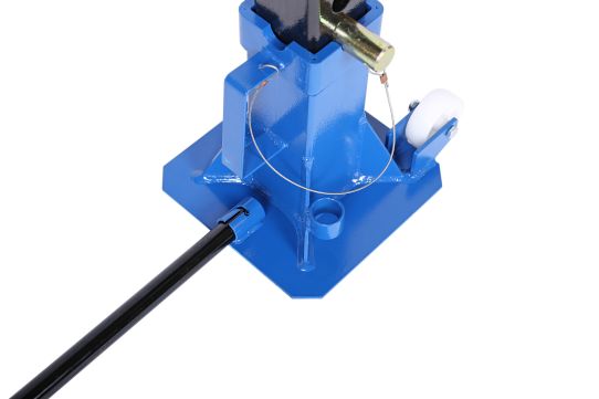 Подставка страховочная под автомобиль Nordberg N3012W 12 т, комплект 2 шт c колесами, фиксация при помощи пальца