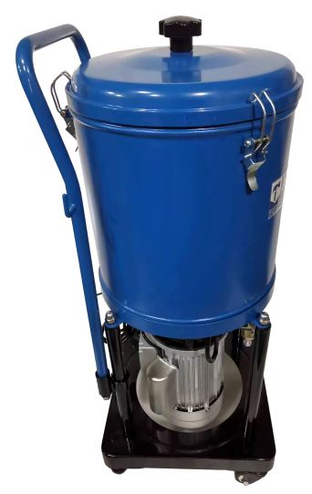 Нагнетатель смазки электрический с емкостью 25 л, выходное давление до 300 бар, производительность 600 г/мин, AE&T EG25-220