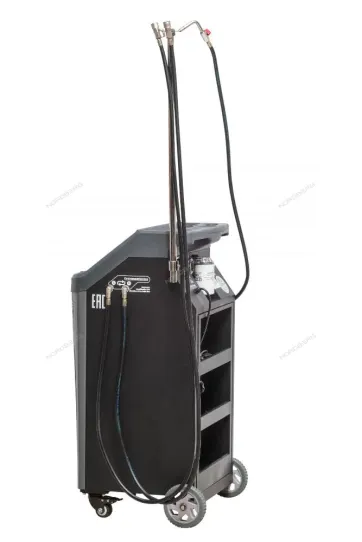 Установка электрическая для замены и промывки масла АКПП с манометром до 16 бар и дисплеем, передвижная, Nordberg CMA35S