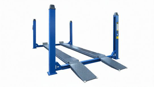 Четырехстоечный подъемник электрогидравлический 5т от сети 380В Nordberg 4450_MB синий