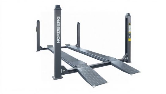 Четырехстоечный подъемник электрогидравлический 5т от сети 380В Nordberg 4450_MG серый