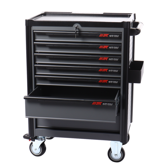 Тележка инструментальная JTC-5637, 7 ящиков, без инструментов