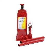 Домкрат бутылочный 5 т, Torin T90504 216-413 мм, гидравлический, для внедорожников, с ходом штока 197 мм