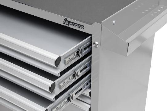 Тележка инструментальная МАСТАК 521-06581MG, 6 ящиков, без инструментов