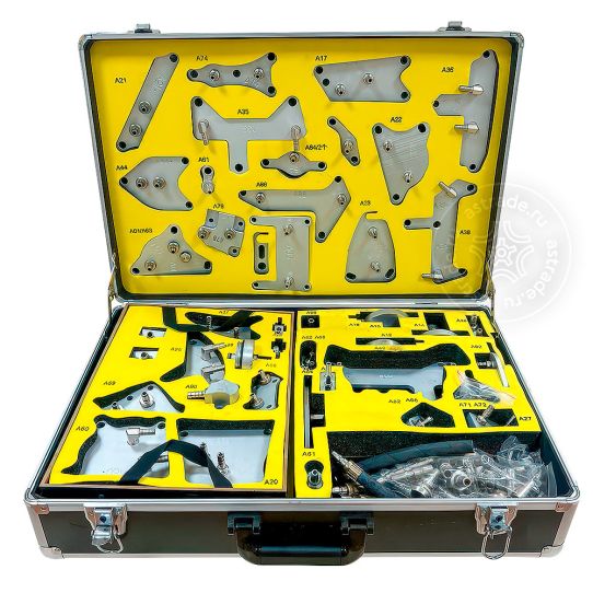 Электрическая установка для промывки и замены масла в АКПП 12В 220В, с насосом 2 л/мин и комплектом адаптеров, Launch CAT-601S 