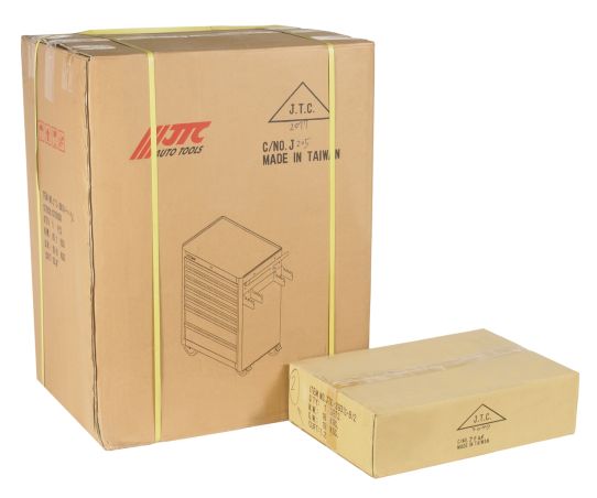 Тележка инструментальная JTC-3931S, 7 ящиков, с набором инструментов 164 предмета