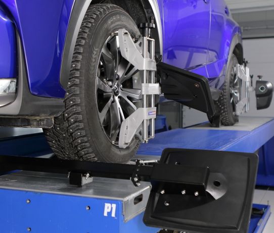 Легковой комплект для сход-развала Техносоюз до 24 дюйма TS5.5D-4L+Т6202 грузоподъемность 5.5т