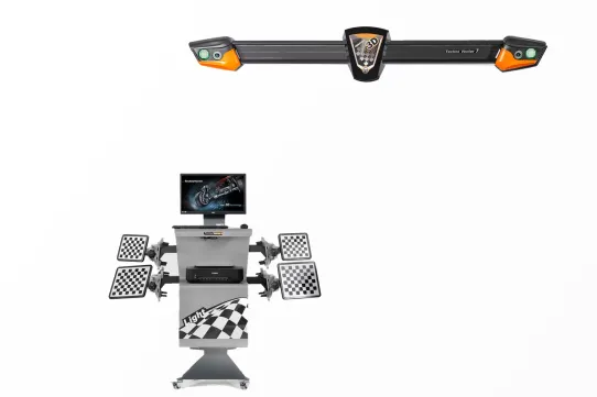 Легковой комплект для сход-развала Техносоюз до 24 дюйма TS5.5D-4L+7202 KAB грузоподъемность 5.5т