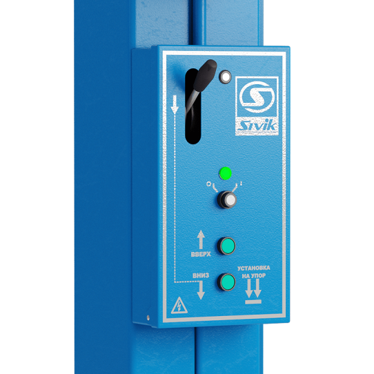 Двухстоечный подъемник Sivik ПГА-3500-Е серый 3.5т, электрогидравлический, 380В, с верхней синхронизацией, 95-2045 мм
