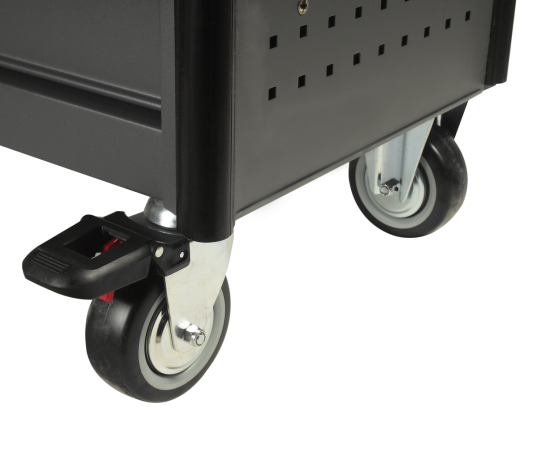 Тележка инструментальная JTC-5021, 7 ящиков, с набором инструментов 344 предмета