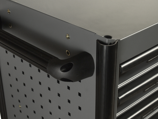 Тележка инструментальная JTC-5021, 7 ящиков, с набором инструментов 344 предмета