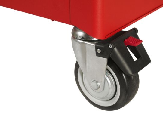 Тележка инструментальная JTC-5641, 8 ящиков, с набором инструментов 496 предметов