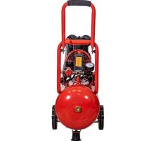 Поршневой компрессор 24 л, 249 л/м, 220В, 1.45 кВт, коаксиальный (прямой), безмасляный Aurora 1331399