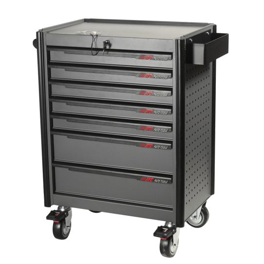 Тележка инструментальная JTC-5021, 7 ящиков, с набором инструментов 225 предметов