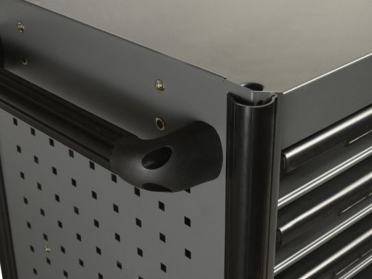 Тележка инструментальная JTC-5021, 7 ящиков, с набором инструментов 225 предметов