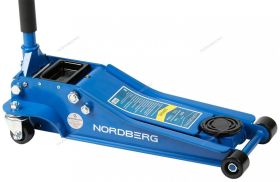 Подкатной гидравлический домкрат до 3 тонн, 80-500мм Nordberg N32033 Подкатной гидравлический домкрат до 3 тонн, 80-500мм Nordberg N32033