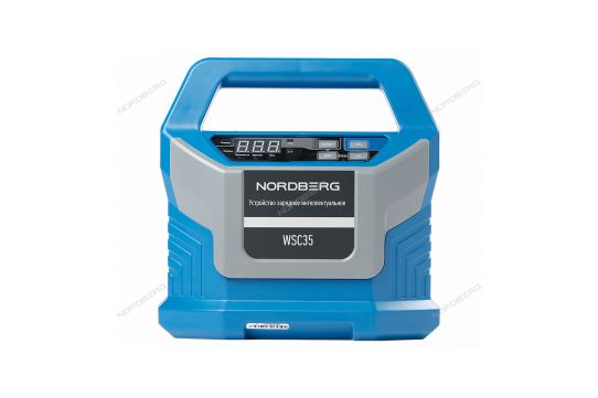 Зарядное устройство Nordberg 12 В и 24 В от сети 220 В