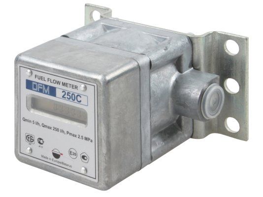 Счетчик топлива электронный 0.08-4.7 л.м. DFM 250C для дизельного топлива