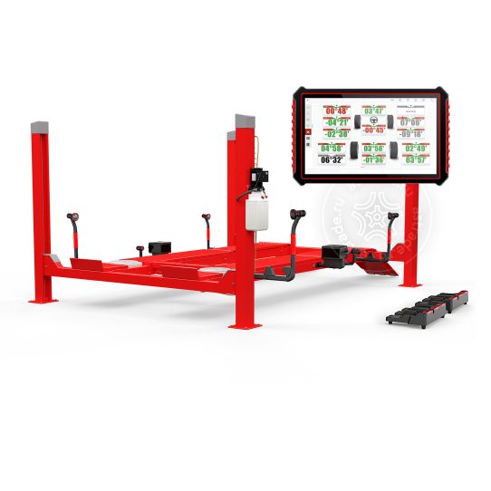 Стенд сход-развал бесконтактный напольный Astrade WA913440WF для легковых, внедорожников и кроссоверов