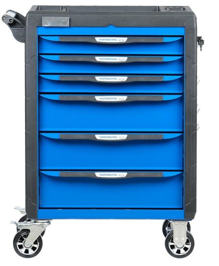 Тележка инструментальная, Nordberg T6P, 6 ящиков, без инструментов