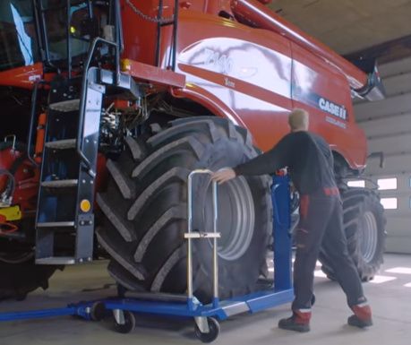 Тележка гидравлическая для транспортировки колес 1500 кг, AC Hydraulic WT1500NT