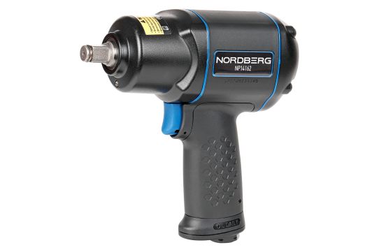 Гайковерт пневматический 1/2" 1620Нм, 8500 об/мин, ударный механизм Twin Hammer Nordberg NP14162