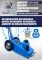 Домкрат пневмогидравлический подкатной 22 тонны TS-1022 Техносоюз грузовой, 215-456 мм 