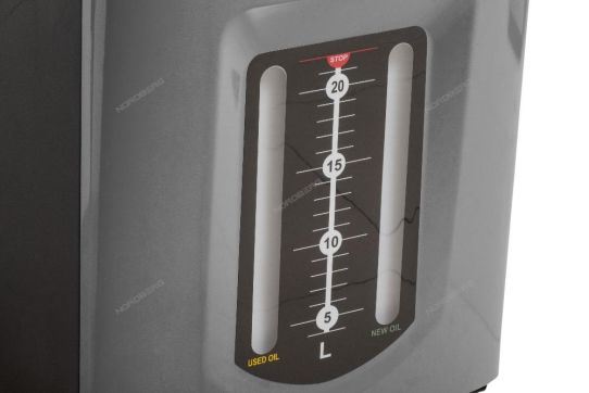 Установка для промывки и замены масла АКПП с электрическим приводом 220В, резервуары 2х25 л, Nordberg CMA35S_G