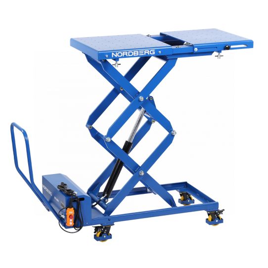 Стол подъемный электрогидравлический для АКБ электромобиля от сети 220В, до 1000 кг NORDBERG N3T1000H