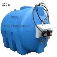 Мини АЗС для дизельного топлива 8000 л. 220 вольт