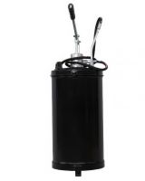 Нагнетатель смазки ручной с емкостью 25 л и давлением до 300 бар для солидола, передвижной, стальной корпус F-TRG2096 Forsage