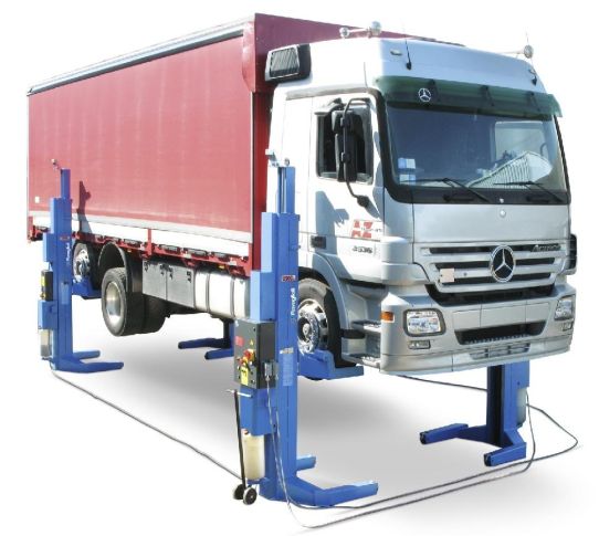 	Подкатной подъемник для грузовых электрогидравлический 22т Ravaglioli RAV295H.4, 4 колонны