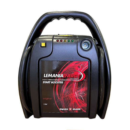 Автономное пусковое устройство 12В пусковой ток 2500А, 15000мАч для легковых и мотоциклов LEMANIA ENERGY P10-2500